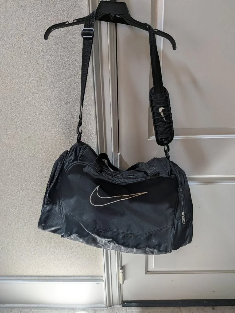 Nike Brasilia Training Medium Duffel Bag Black Gym Sports Travel